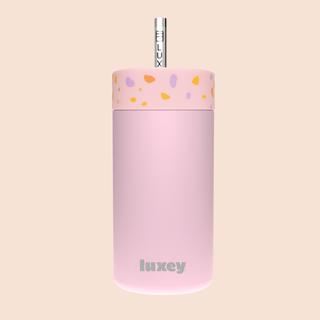 PINK MARSHMALLOW - Insulated Stainless Iced Tumbler 12oz