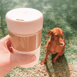 {PREORDER} ORIGINAL -  Reusable Glass Coffee Cup 12oz