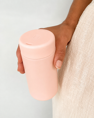 {PRE ORDER} PINK CLAY – Stainless Steel Reusable Cup 12oz