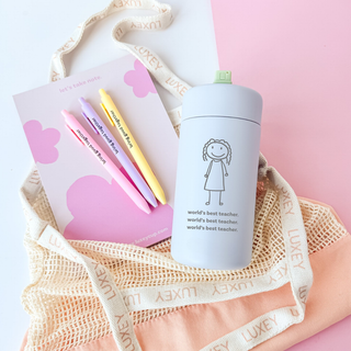 GRAY – World's Best Teacher Gift Box