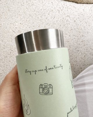 THE STORY CUP - PISTACHIO I Stainless Steel Reusable Cup 12oz