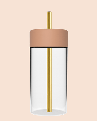 STUDIO TUMBLER 15OZ - Reusable Glass Iced Drink Tumbler