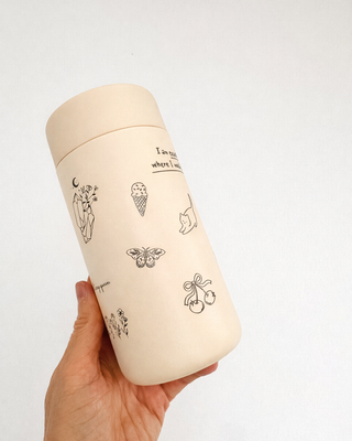 THE STORY CUP - CHINO I Stainless Steel Reusable Cup 12oz