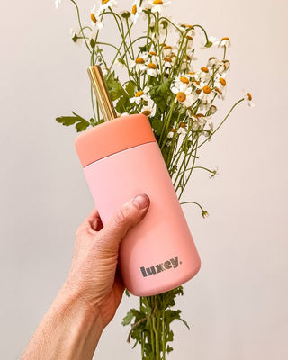 {PRE ORDER} PINK CLAY - Duo Switch Stainless Steel Cup 12oz
