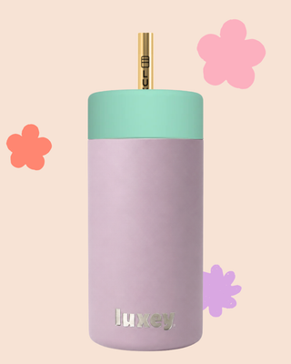 {PRE ORDER) MOON FLOWER - Leakproof Stainless Kids Smoothie Cup