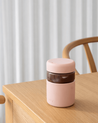 REGULAR - Reusable Glass Coffee Cup 8oz