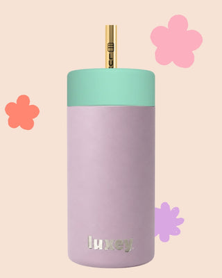 {PRE ORDER) MOON FLOWER - Leakproof Stainless Kids Smoothie Cup