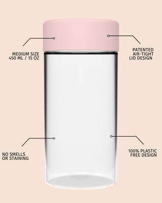 PANTRY CANISTER - MEDIUM 15OZ / 450 MLS