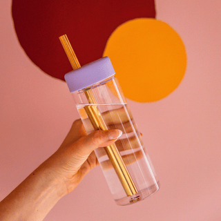 STUDIO TUMBLER - Reusable Glass Iced Drinks Cup I LARGE