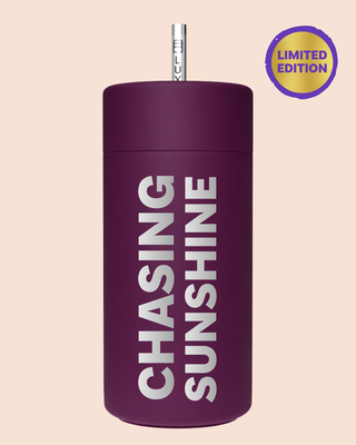 STATEMENT EDIT - Insulated Stainless Iced Tumbler 12oz - WINE