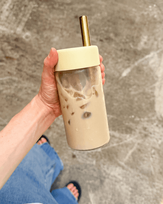 STUDIO TUMBLER 15OZ - Reusable Glass Iced Drink Tumbler