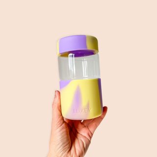 ORIGINAL -  Reusable Glass Coffee Cup 12oz