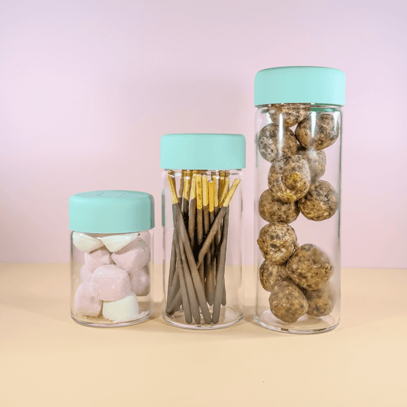 MEDIUM PANTRY CANISTER - MINT