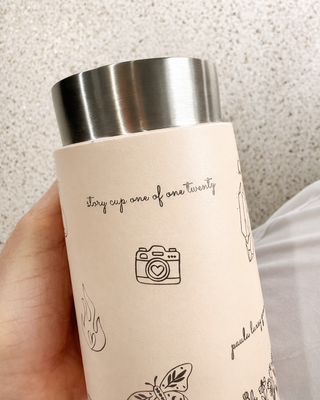 THE STORY CUP - CHINO I Stainless Steel Reusable Cup 12oz