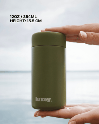 BLACK - Duo Switch Stainless Steel Cup 12oz