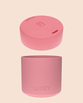 RASPBERRY I Lid & Base 2-Piece Set - Fits Mini, Regular & Original Glass Cups