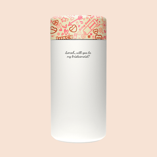 WILL YOU BE MY BRIDESMAID? – Custom Engraved Stainless Steel Cup {OAT MILK}