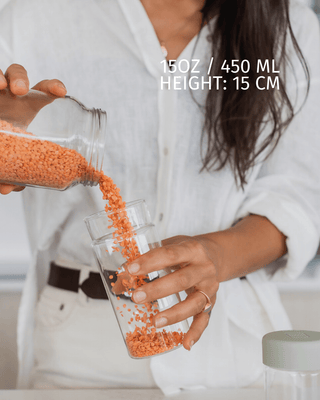 PANTRY GLASS CANISTER - Medium