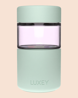 { PINK GLASS } MINT WHIP - Original Reusable Coffee Cup 12oz