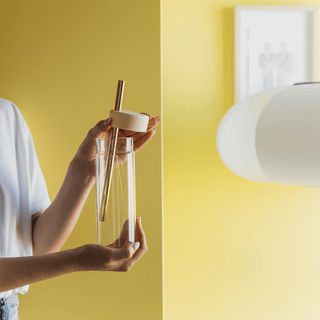 STUDIO TUMBLER - Reusable Glass Iced Drinks Cup I LARGE