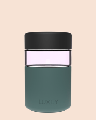LIMITED EDITION PINK GLASS REGULAR - Reusable Glass Coffee Cup 8oz