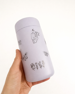 THE STORY CUP - PERIWINKLE I Stainless Steel Reusable Cup 12oz