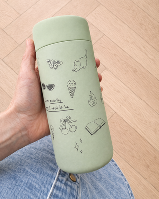 THE STORY CUP - PISTACHIO I Stainless Steel Reusable Cup 12oz