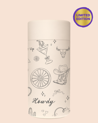SADDLE UP I CHINO - Stainless Steel Reusable Cup 12oz