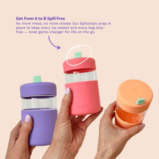 REGULAR STARTER PACK - Reusable Glass Coffee Cup 8oz