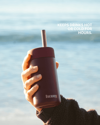 BLACK - Duo Switch Stainless Steel Cup 12oz