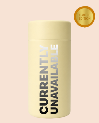 STATEMENT EDIT I BUTTER - Stainless Steel Reusable Cup 12oz