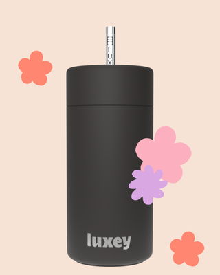 BLACK - Leakproof Stainless Kids Smoothie Cup