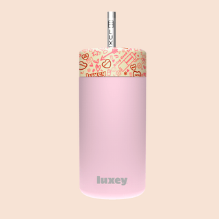 PINK MARSHMALLOW - Insulated Stainless Iced Tumbler 12oz