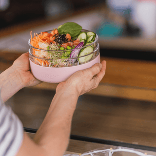 LUNCH BOWL – Reusable Glass & Silicone Lunch Container