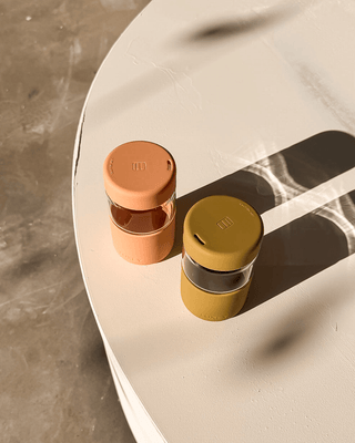 SILICONE SET - Lid & Base - Fits Mini, Regular & Original Glass Cups