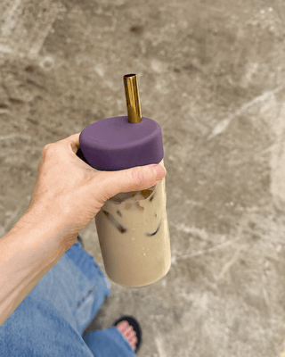 STUDIO TUMBLER 15OZ - Reusable Glass Iced Drink Tumbler