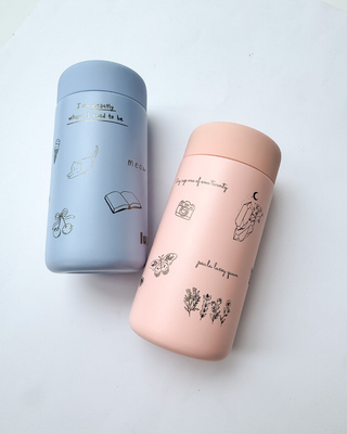 THE STORY CUP - PINK I Stainless Steel Reusable Cup 12oz