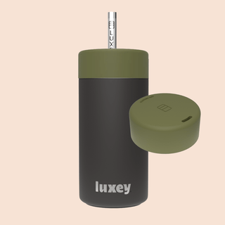 BLACK SESAME - Duo Switch Stainless Steel Cup 12oz