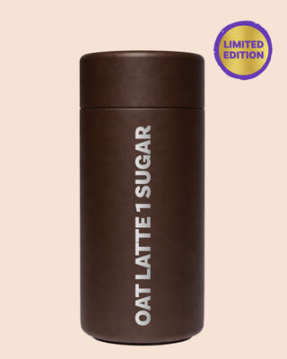 COFFEE ORDER CUP I CACAO - Stainless Steel Reusable Cup 12oz