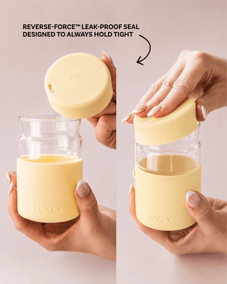 REGULAR - Reusable Glass Coffee Cup 8oz