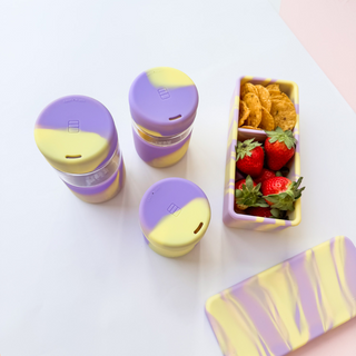 LAVENDER LEMONADE SWIRL I ORIGINAL SIP LID – Fits Mini, Regular & Original Cups