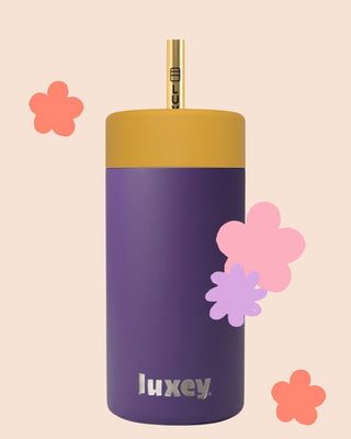 {PRE ORDER) MULBERRY - Leakproof Stainless Kids Smoothie Cup