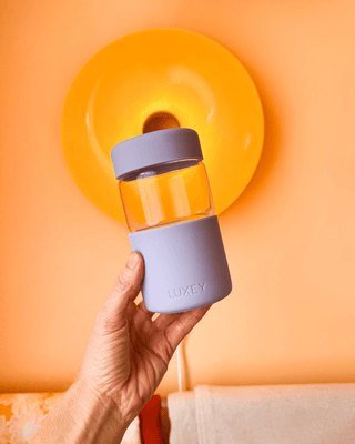 ORIGINAL -  Reusable Glass Coffee Cup 12oz