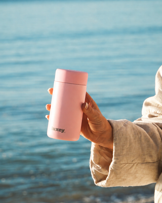 {PRE ORDER} PINK CLAY – Stainless Steel Reusable Cup 12oz