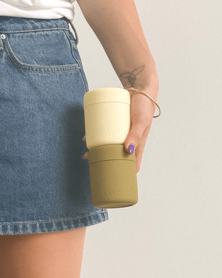 MINILUX - Reusable Glass Coffee Cup 6oz