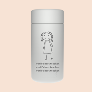 GRAY – World's Best Teacher Stainless Cup 12oz