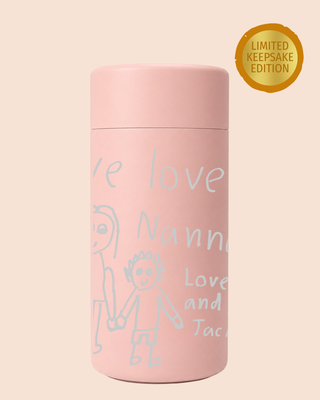 {PRE ORDER} PINK CLAY ♥︎ Keepsake Sips - Stainless Steel Reusable Cup 12oz