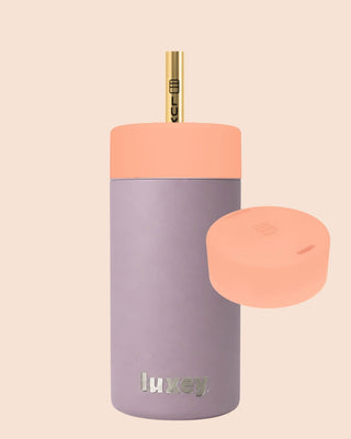 {PRE ORDER} MOON FLOWER - Duo Switch Stainless Steel Cup 12oz