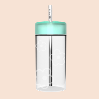 LIMITED EDITION FLOWER STUDIO TUMBLER - Reusable Glass Iced Drinks Cup