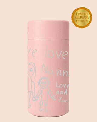 {PRE ORDER} PINK CLAY ♥︎ Keepsake Sips - Stainless Steel Reusable Cup 12oz